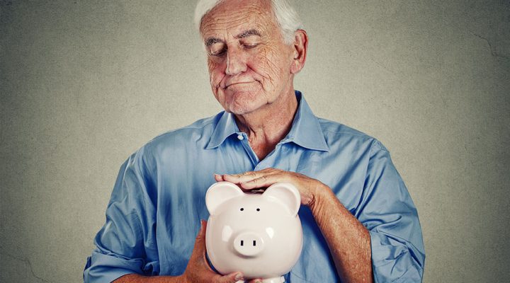 savings in piggy bank